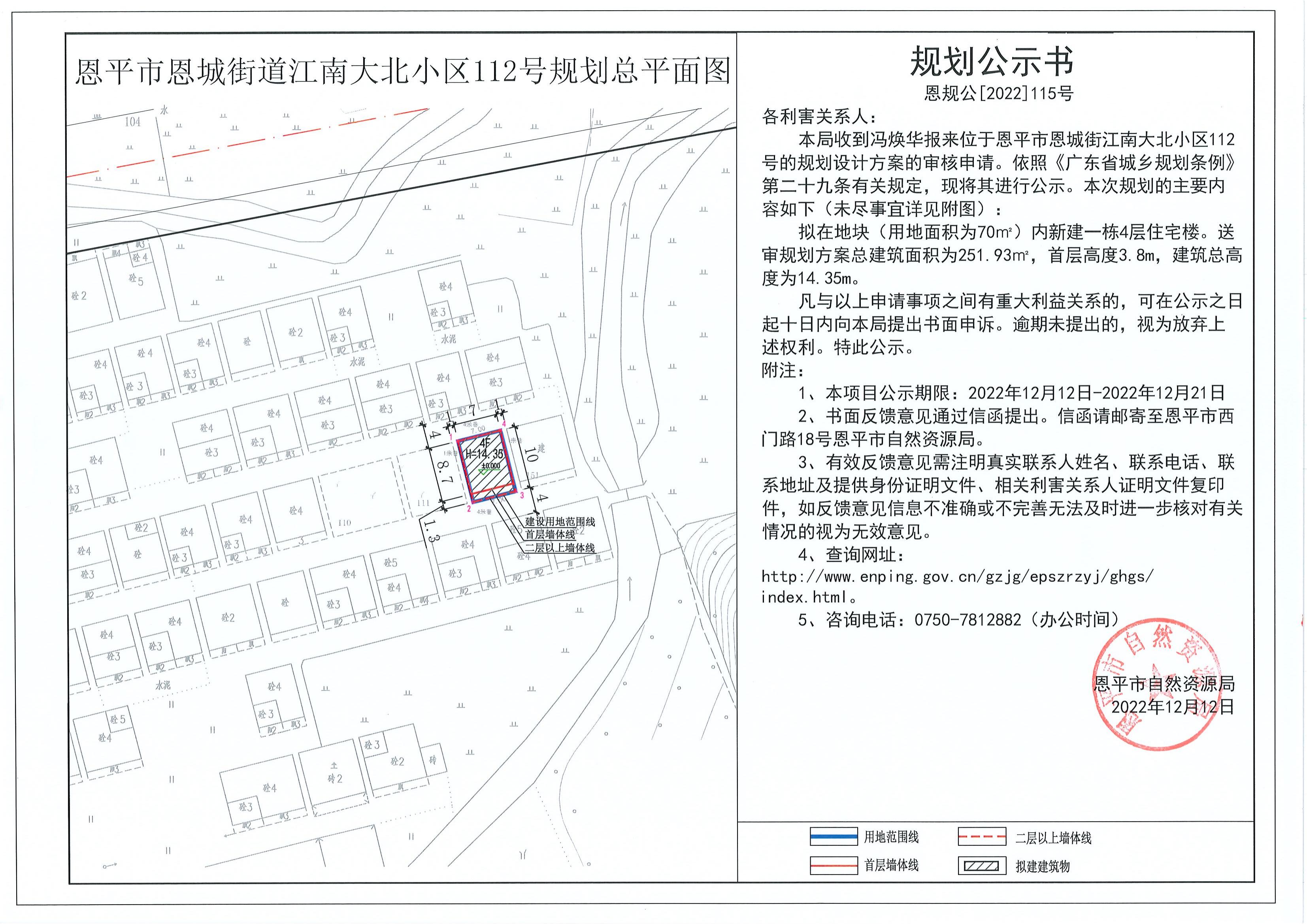 恩規(guī)公[2022]115號 關(guān)于恩平市恩城街江南大北小區(qū)112號_00.jpg