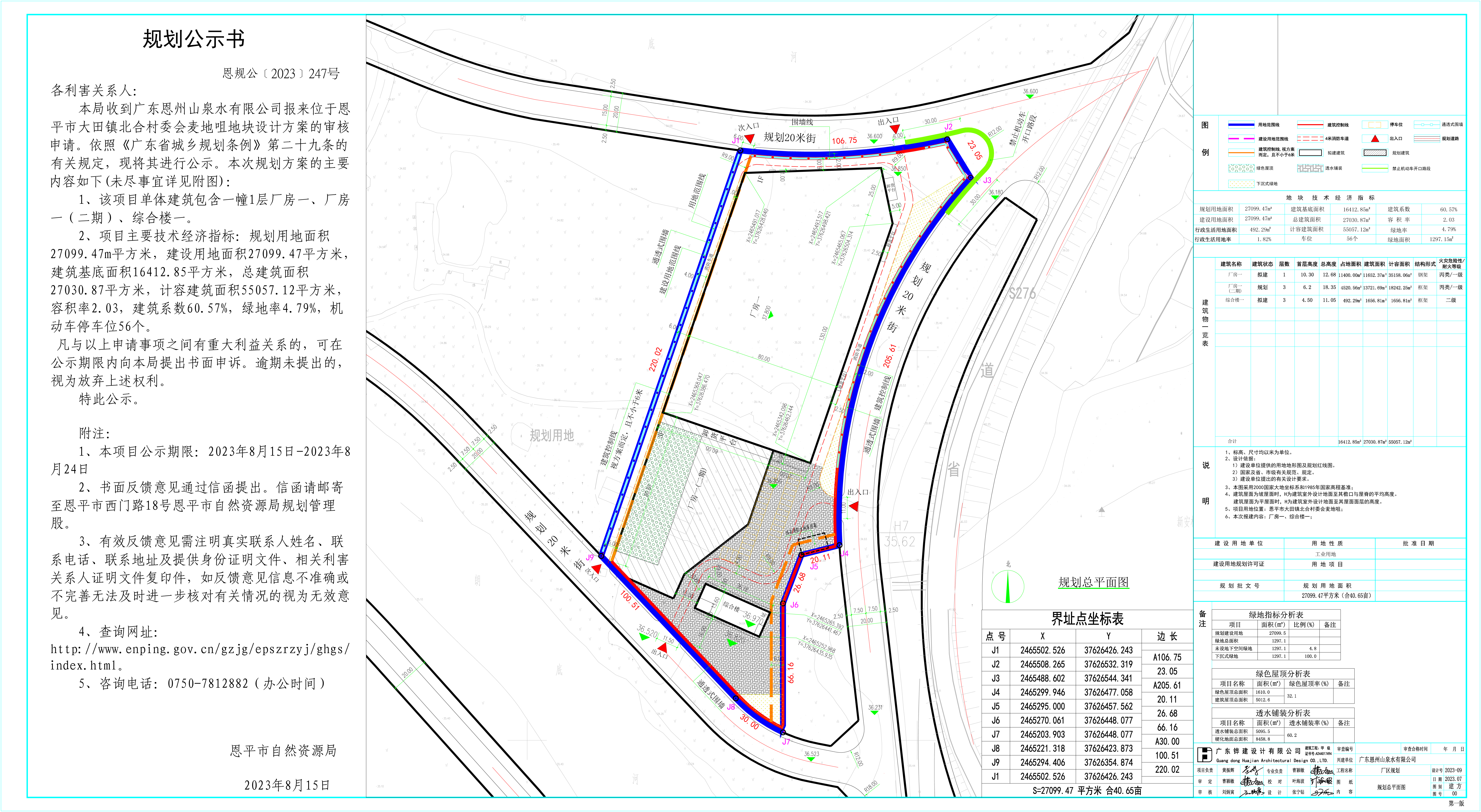 （更換247）恩平市大田鎮(zhèn)北合村委會(huì)麥地咀地塊（廣東恩州山泉水有限公司）規(guī)劃總平面設(shè)計(jì)方案的公示(1).jpg